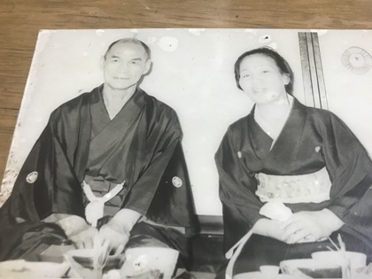 母方の祖父母、正雄さんとトメさん
